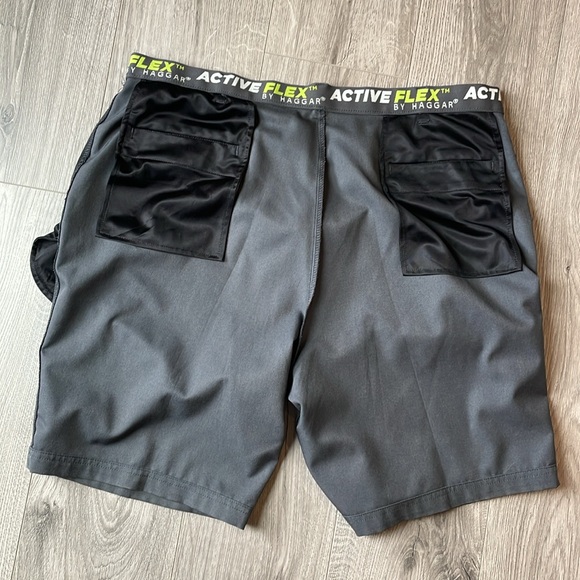 Gray Active Flex Short by Haggar. - Picture 6 of 8